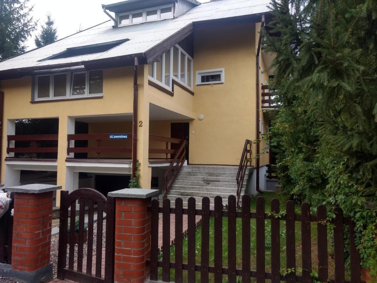 Duzy Dom Wilkasy Zalesie 100M Od Plazy Villa Bagian luar foto