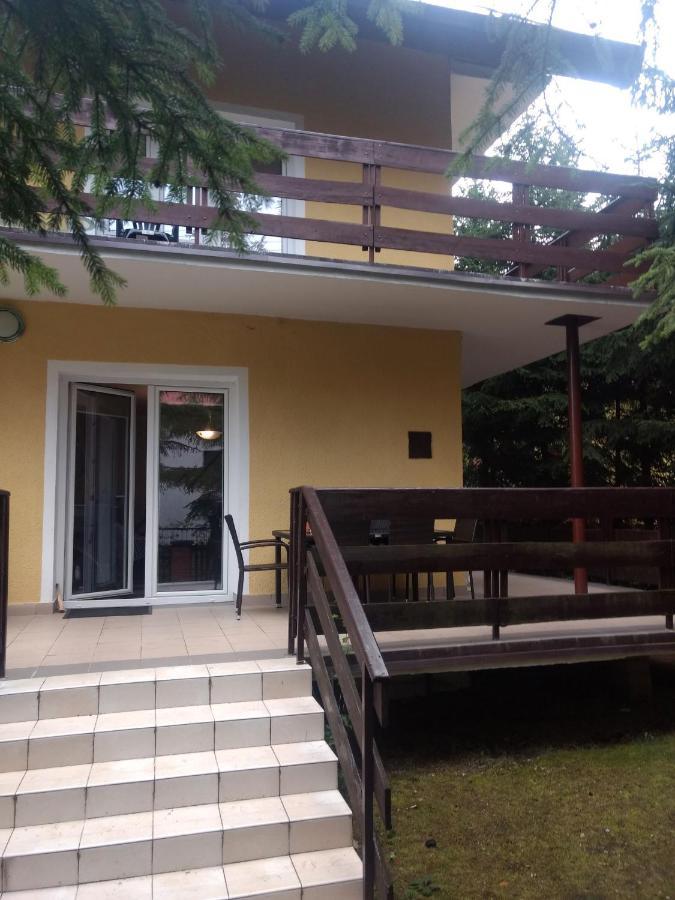Duzy Dom Wilkasy Zalesie 100M Od Plazy Villa Bagian luar foto