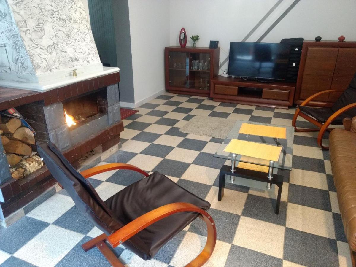 Duzy Dom Wilkasy Zalesie 100M Od Plazy Villa Bagian luar foto