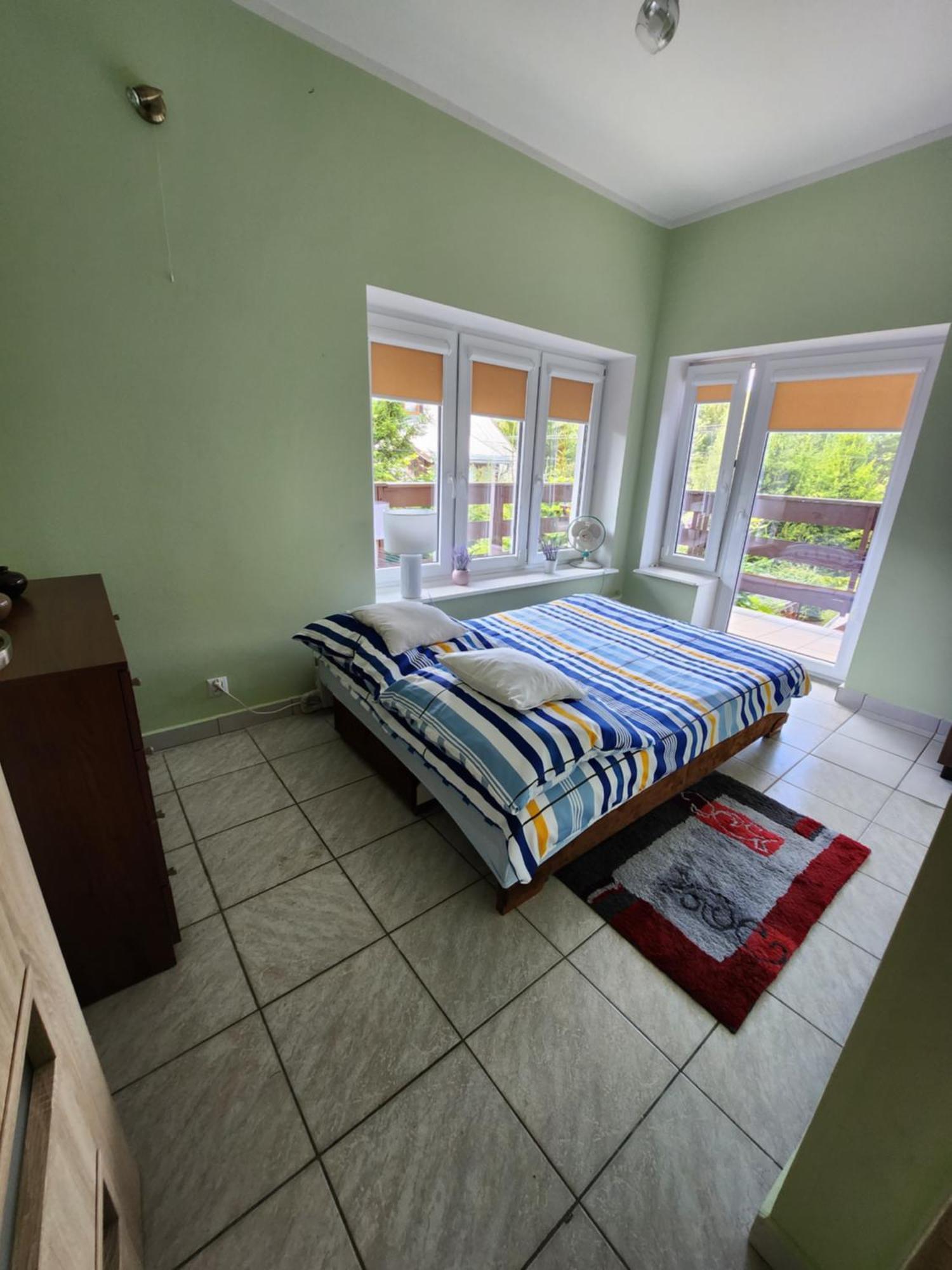 Duzy Dom Wilkasy Zalesie 100M Od Plazy Villa Bagian luar foto