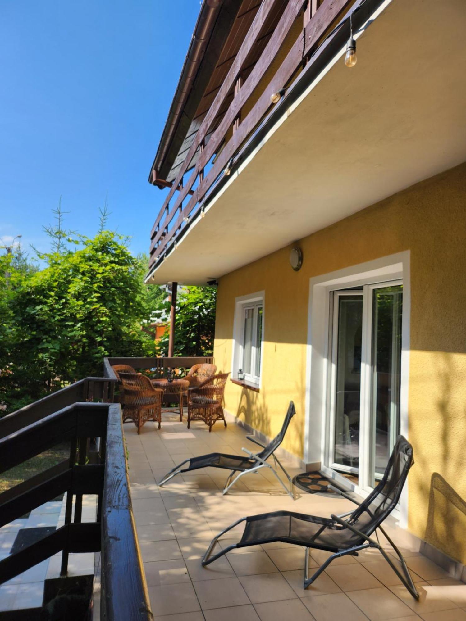 Duzy Dom Wilkasy Zalesie 100M Od Plazy Villa Bagian luar foto